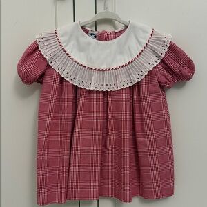 Monday’s Child Red and White Dress Size 2T